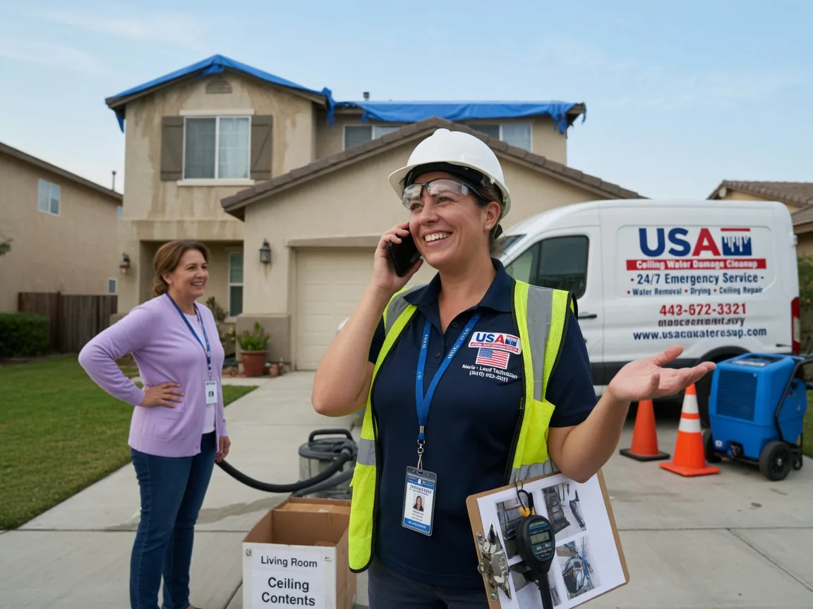 Ceiling Water Damage Restoration Paradise, TX FAQs